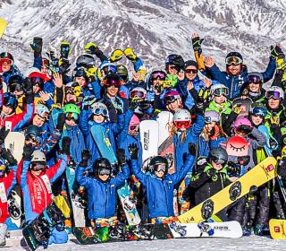 Erfolgreiches  Snowboard-Camp