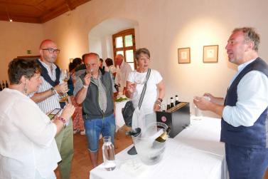 2. Vinschgauer Weinpräsentation im Schloss Kastelbell; Fotos: Sepp