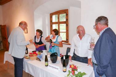 2. Vinschgauer Weinpräsentation im Schloss Kastelbell; Fotos: Sepp