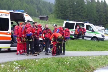 24-Stunden Großübung im Martelltal (21. und 22. Juni 2019); Fotos: Sepp 