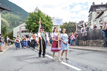 Bürgerkapelle Latsch, 250 Jahre, Festumzug, 06.08.23; Fotos: Michael