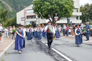 Bürgerkapelle Latsch, 250 Jahre, Festumzug, 06.08.23; Fotos: Michael