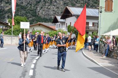 Bürgerkapelle Latsch, 250 Jahre, Festumzug, 06.08.23; Fotos: Michael