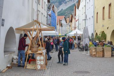 Bunter Herbstmarkt in Glurns, 28.09.2024; Fotos: Michael