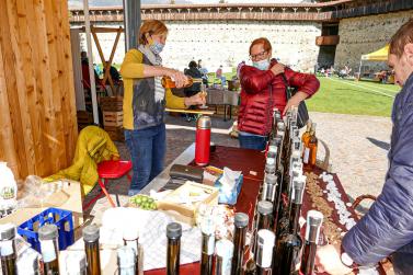 Bunter Herbstmarkt in Glurns am 10. Oktober 2020; Fotos: Sepp