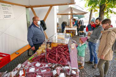 Bunter Herbstmarkt in Glurns am 10. Oktober 2020; Fotos: Sepp