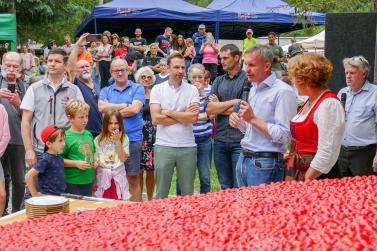 Erdbeerfest in Martell (30. Juni 2024); Fotos: Sepp 