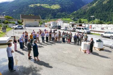 Eröffnung „Vinschgau kristallin“ in Laas und Schlanders; Fotos: Sepp