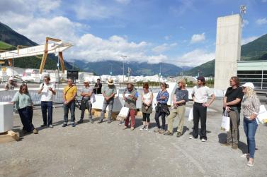 Eröffnung „Vinschgau kristallin“ in Laas und Schlanders; Fotos: Sepp