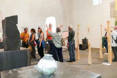 Eröffnung „Vinschgau kristallin“ in Laas und Schlanders; Fotos: Sepp