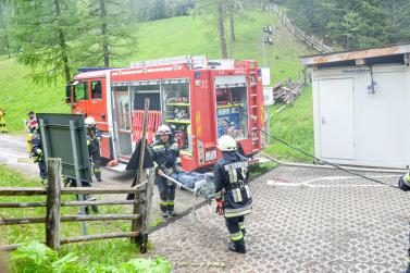 Großübung in Martell; Fotos: Michael