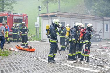 Großübung in Martell; Fotos: Michael