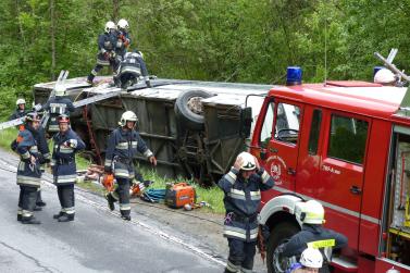 Großübung vom 25. Mai 2019 in Prad; Fotos: Sepp