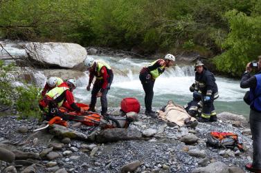 Großübung vom 25. Mai 2019 in Prad; Fotos: Sepp