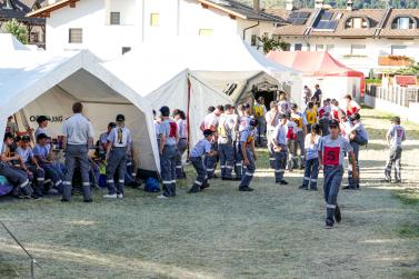 Landes-Jugendfeuerwehrleistungsbewerb 2023 in Prad; Fotos: Sepp