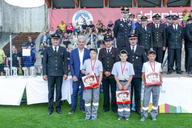 Landes-Jugendfeuerwehrleistungsbewerb 2023 in Prad; Fotos: Sepp