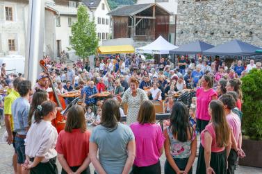 „Platzl Feschtl“ zum Auftakt des Prader Marktquintetts (18.07.2024); Fotos: Sepp