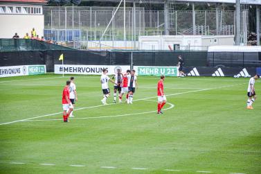 Prad: Deutschland (U21) gegen Vinschgau Auswahl; Fotos: Michael