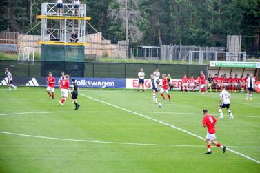 Prad: Deutschland (U21) gegen Vinschgau Auswahl; Fotos: Michael