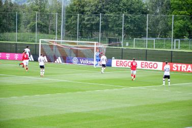 Prad: Deutschland (U21) gegen Vinschgau Auswahl; Fotos: Michael