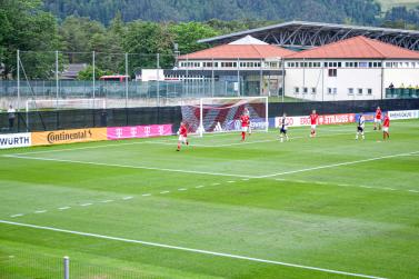 Prad: Deutschland (U21) gegen Vinschgau Auswahl; Fotos: Michael