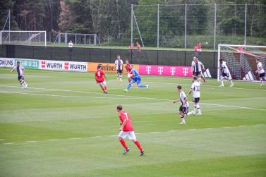 Prad: Deutschland (U21) gegen Vinschgau Auswahl; Fotos: Michael