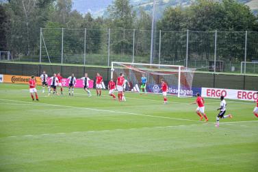 Prad: Deutschland (U21) gegen Vinschgau Auswahl; Fotos: Michael