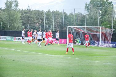 Prad: Deutschland (U21) gegen Vinschgau Auswahl; Fotos: Michael