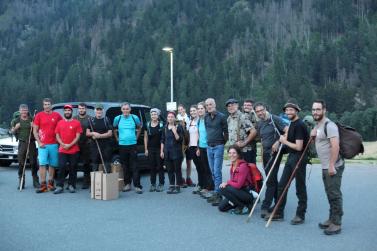 Schmugglerwanderung in Stilfs; Fotos: Toni Bernhart