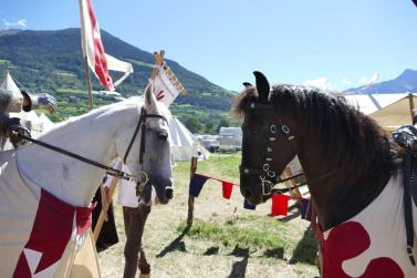 Südtiroler Ritterspiele 2022 in Schluderns; Fotos: Sepp  