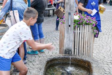 Tiroler Abend (Malser Sommer) und Abendmarkt am 7. Juli 2023 in Mals; Fotos: Sepp