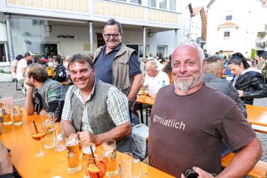 Tiroler Abend (Malser Sommer) und Abendmarkt am 7. Juli 2023 in Mals; Fotos: Sepp