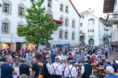 Tiroler Abend (Malser Sommer) und Abendmarkt am 7. Juli 2023 in Mals; Fotos: Sepp