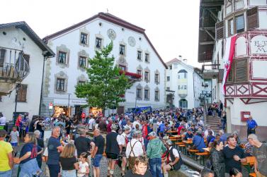 Tiroler Abend (Malser Sommer) und Abendmarkt am 7. Juli 2023 in Mals; Fotos: Sepp