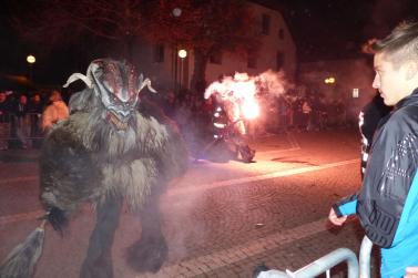 Tuifl- und Krampustreffen in Latsch; 17.11.2018; Fotos: Sepp