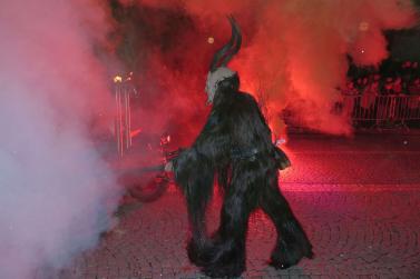 	 Tuifl- und Krampustreffen in Latsch; 17.11.2018; Fotos: Sepp