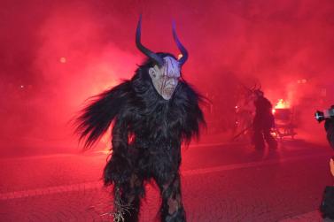 	 Tuifl- und Krampustreffen in Latsch; 17.11.2018; Fotos: Sepp