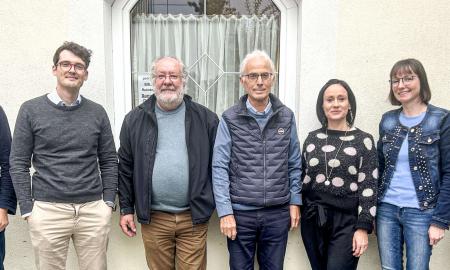 Ehemalige Powi-Studenten im Bunker