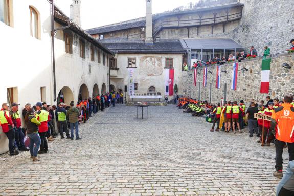 2. Tag der Waldolympiade in Burgeis (Fürstenburg); Fotos: Sepp  