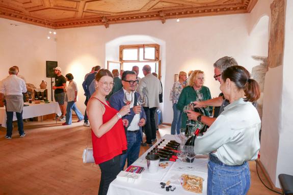 2. Vinschgauer Weinpräsentation im Schloss Kastelbell; Fotos: Sepp