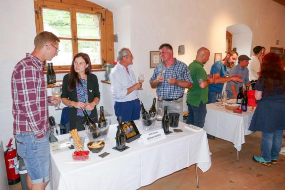 2. Vinschgauer Weinpräsentation im Schloss Kastelbell; Fotos: Sepp