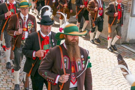 Bezirksschützenfest in Schluderns (15. und 16. Juni 2024); Fotos: Sepp 