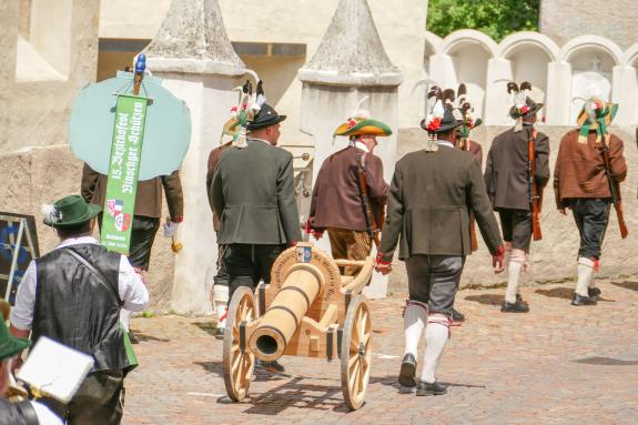 Bezirksschützenfest in Schluderns (15. und 16. Juni 2024); Fotos: Sepp 