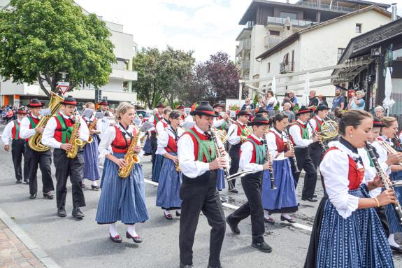 Bürgerkapelle Latsch, 250 Jahre, Festumzug, 06.08.23; Fotos: Michael