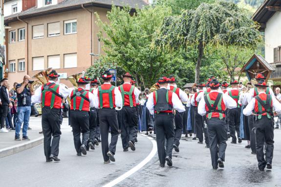 Bürgerkapelle Latsch, 250 Jahre, Festumzug, 06.08.23; Fotos: Michael