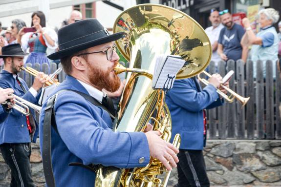 Bürgerkapelle Latsch, 250 Jahre, Festumzug, 06.08.23; Fotos: Michael