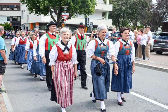 Bürgerkapelle Latsch, 250 Jahre, Festumzug, 06.08.23; Fotos: Michael