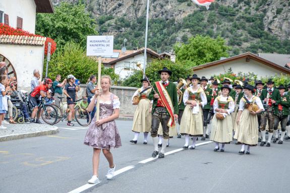 Bürgerkapelle Latsch, 250 Jahre, Festumzug, 06.08.23; Fotos: Michael