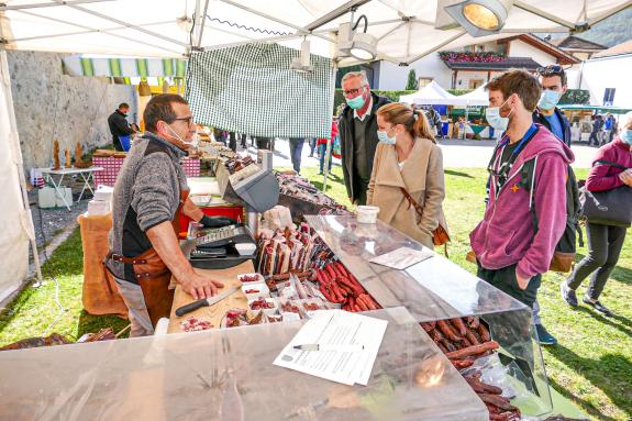 Bunter Herbstmarkt in Glurns am 10. Oktober 2020; Fotos: Sepp