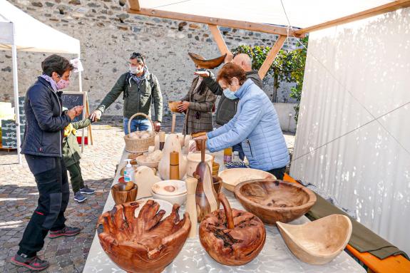 Bunter Herbstmarkt in Glurns am 10. Oktober 2020; Fotos: Sepp